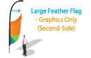 Large Feather Flag - Graphics Only (second-side)