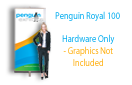 Royal 100 Roll-Up Banner Stand - Hardware Only