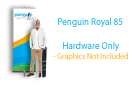 Royal 85 Roll-Up Banner Stand 33.5" X 79" - Hardware Only