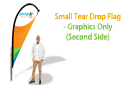 Small Tear Drop Flag - Graphics Only (second-side)