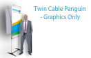 Twin Graphic Cable Penguin - 31.5" Graphics