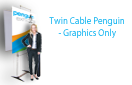 Twin Graphic Cable Penguin - 39.4" Graphics