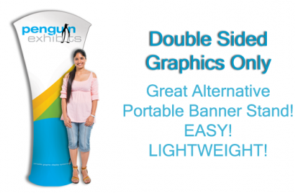 Arc Fabric Stand - Double Sided Graphics