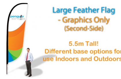 Large Feather Flag - Graphics Only (second-side)