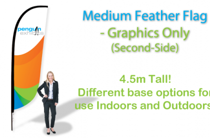 Medium Feather Flag - Graphics Only (second-side)