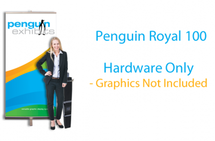 Royal 100 Roll-Up Banner Stand - Hardware Only