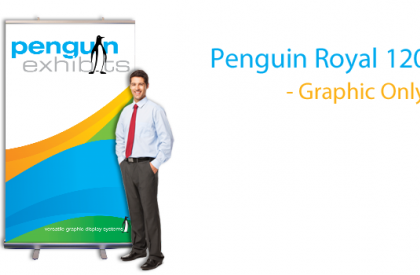 Royal 120 Roll-Up Banner Stand 47.25" X 79" - Graphics