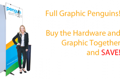 Twin Graphic Penguin 80 - 86.25" X 31.5" Hardware and Graphics